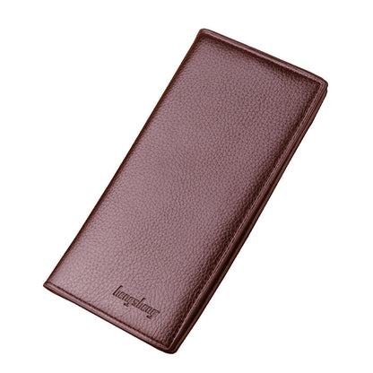 mens wallet men multi card lychee pattern