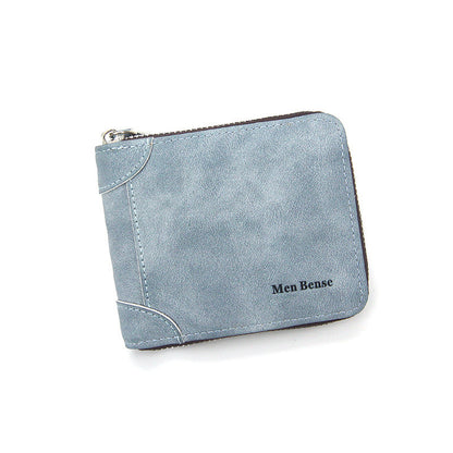 mens simplicity wallet fashion frosted