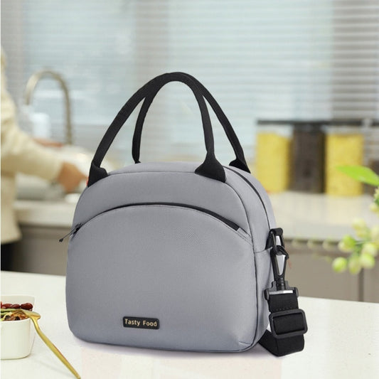 portable large capacity shoulder lunch box bag