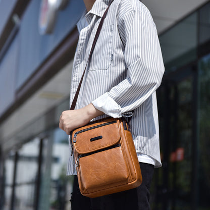 portable portable vintage tote bag shoulder mens messenger bag