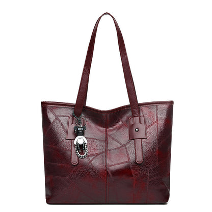 new large capacity bag womens korean style trendy womens shoulder bag portable commuter hand carrying bag