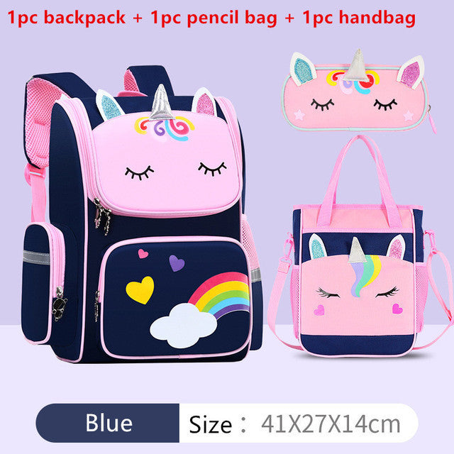 creative cartoon large capacity school bag