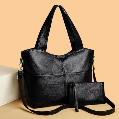 Womens Stylish Minimalist Retro Crossbody Bag Set
