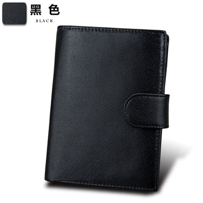 amazon hot sale head layer cowhide men wallet men wallet real leather real leather bag