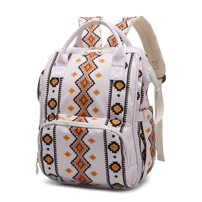 retro bohemian ethnic style backpack