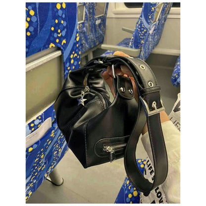 Retro Crossbody Bag New Versatile Fashion Shoulder Bag Stitching