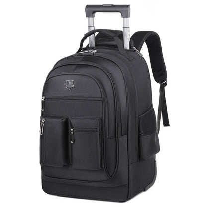 trolley backpack ultra light trolley bag large capacity single directional wheel