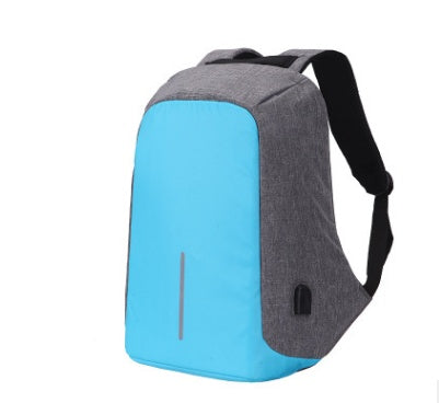 multi functional water resistant usb charging computer notebook backpack bag