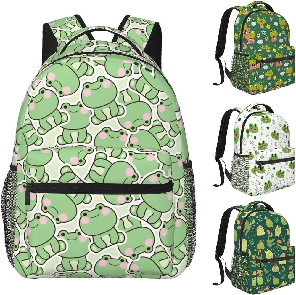 large capacity laptop bag waterproof lightweight frog