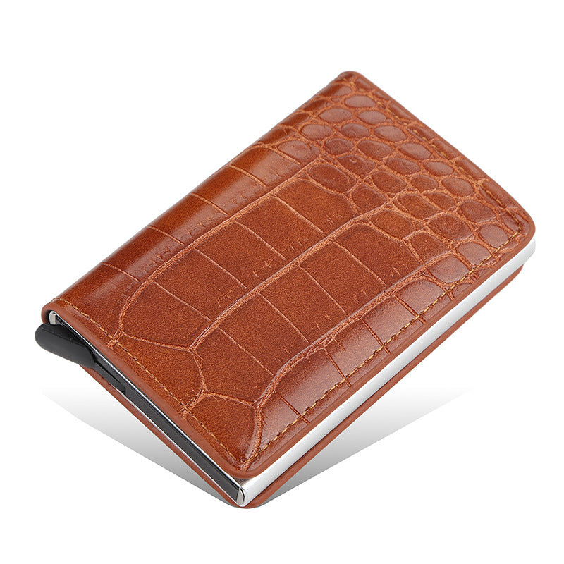 anti demagnetization bank card holder men