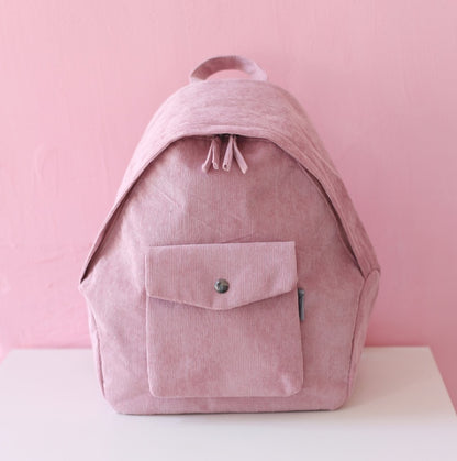 new wild female harajuku ulzzang high school student literary shoulder bag female corduroy bag