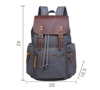 canvas backpack