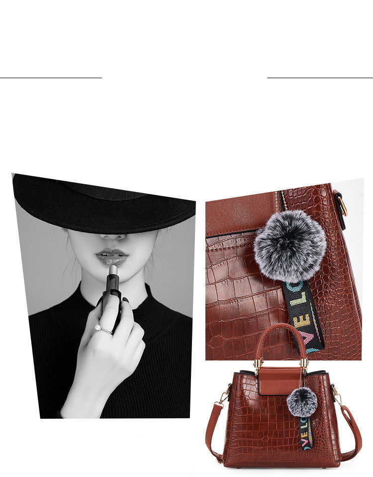 Korean fashion  pattern picture mother bag