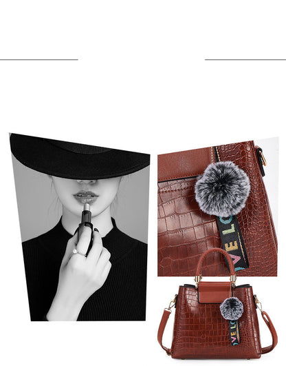 Korean fashion  pattern picture mother bag