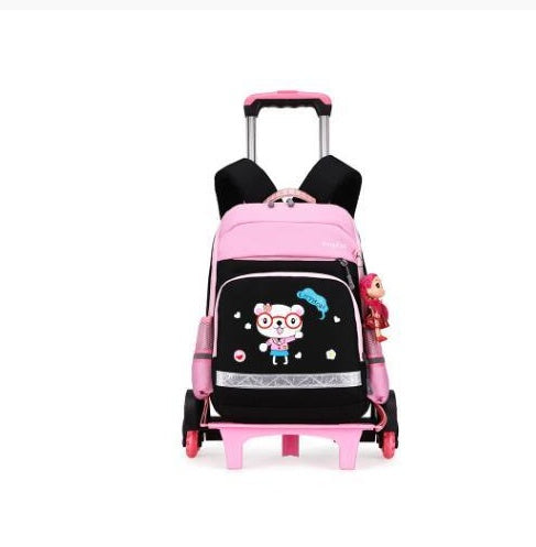 korean detachable trolley bag for elementary school students