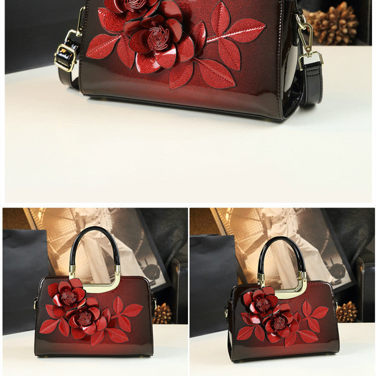 fairy temperament everything flowers hand crossbody bag