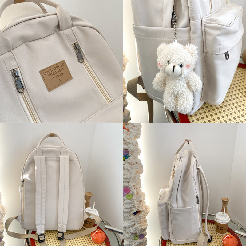 cool backpacks school bag double zipper tote bags