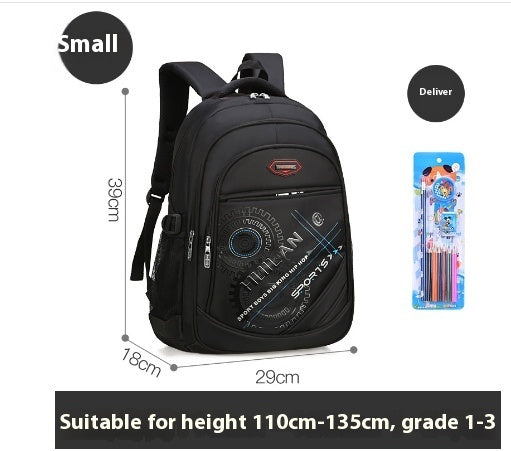 primary school student schoolbag male grade 1 3 6 schoolbag