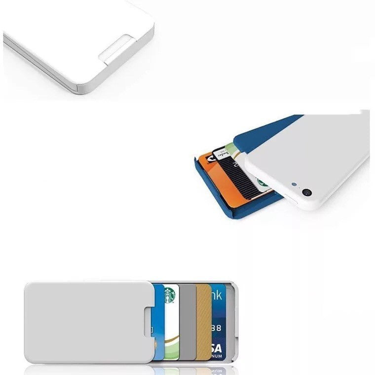 urban minimalist plastic slide wallet