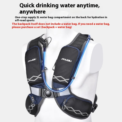 outdoor cycling backpack water bag package running sports equipment