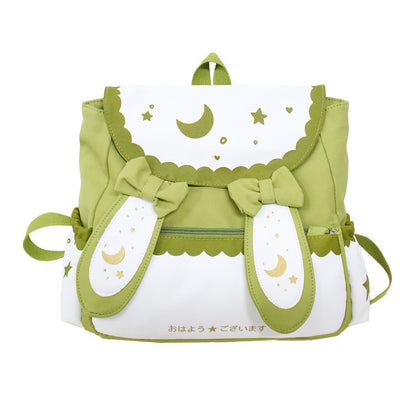 summer female nylon shoulder bag sweet rabbit crossbody bags