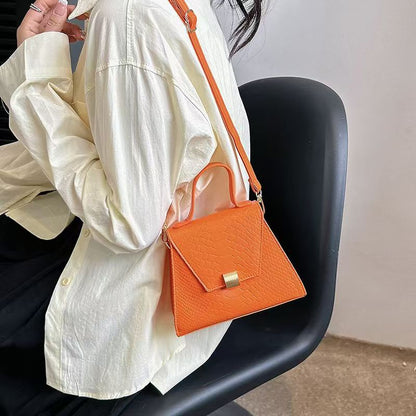 Womens Solid-color, Stylish, Casual Crossbody Or Shoulder Bag