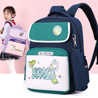 Children's Large Capacity Bag For Burden Reduction And Spine Protection