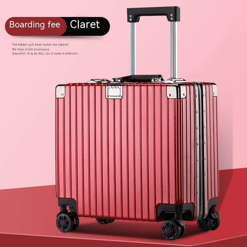 horizontal square aluminum frame draw bar luggage boarding machine