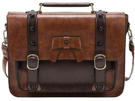 briefcase ladies handbag bow