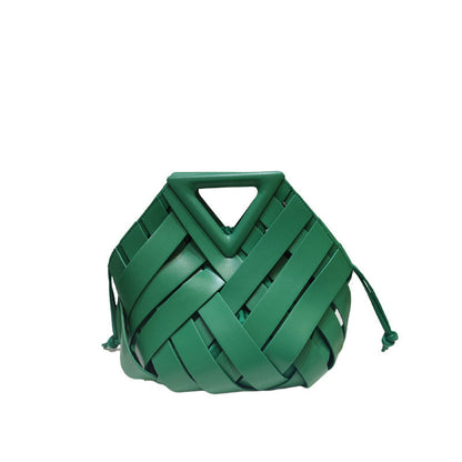 triangle magnetic buckle handbag crossbody women