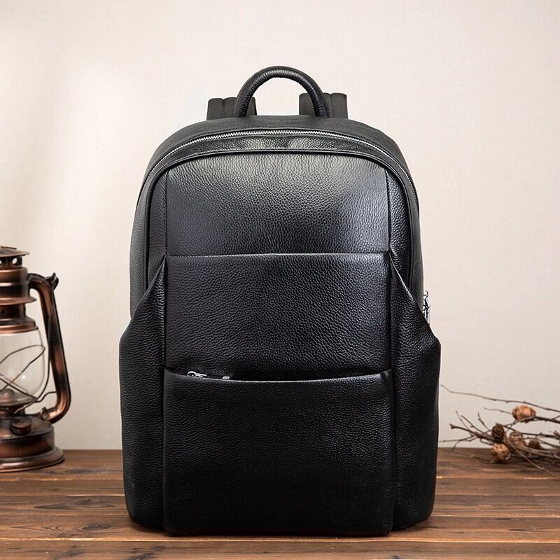 large capacity leather travel bag