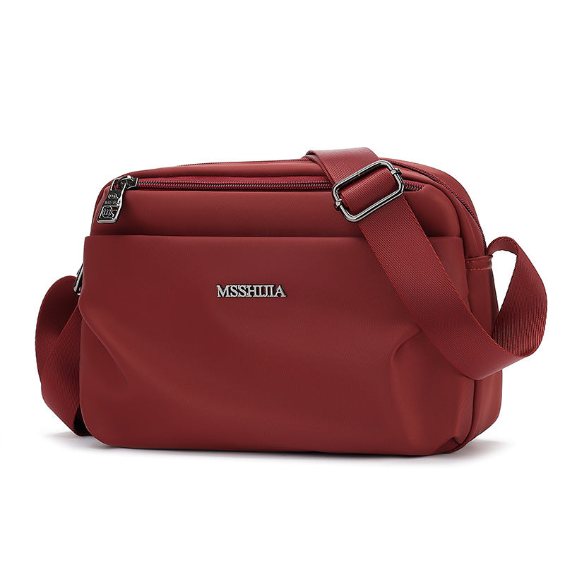 Casual Fashionable Versatile Multi-compartment Crossbody Bag