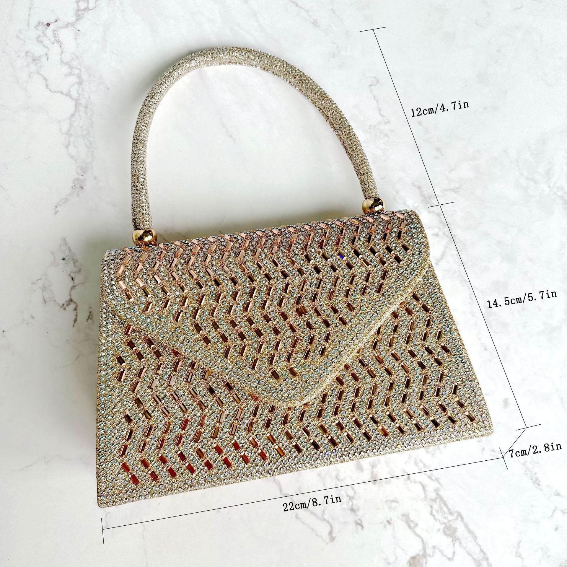 ladies hand bag new rhinestone dinner