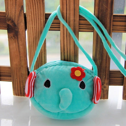 panda cat rabbit fluffy baby kid kindergarten cross body bag