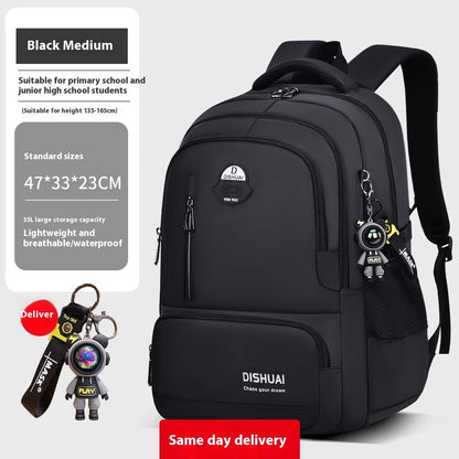 backpack for boys large capacity lightweight