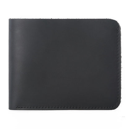 mens new first layer cowhide retro wallet