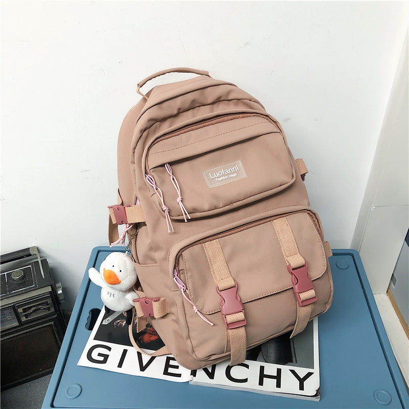 korean style large capacity all match high school and college student schoolbag