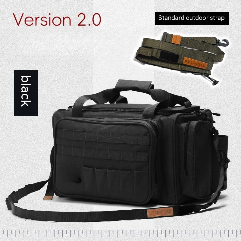 outdoor camping picnic wild tableware storage tactical compartment sundries portable shoulder bag