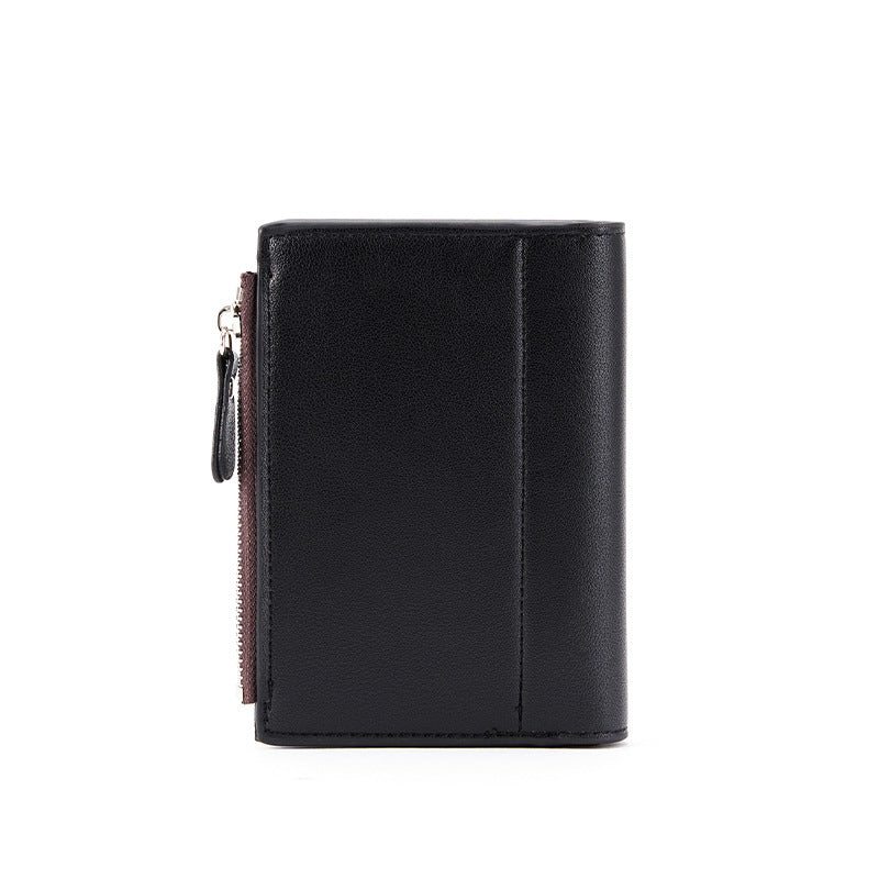 mens short wallet multifunctional zipper bag