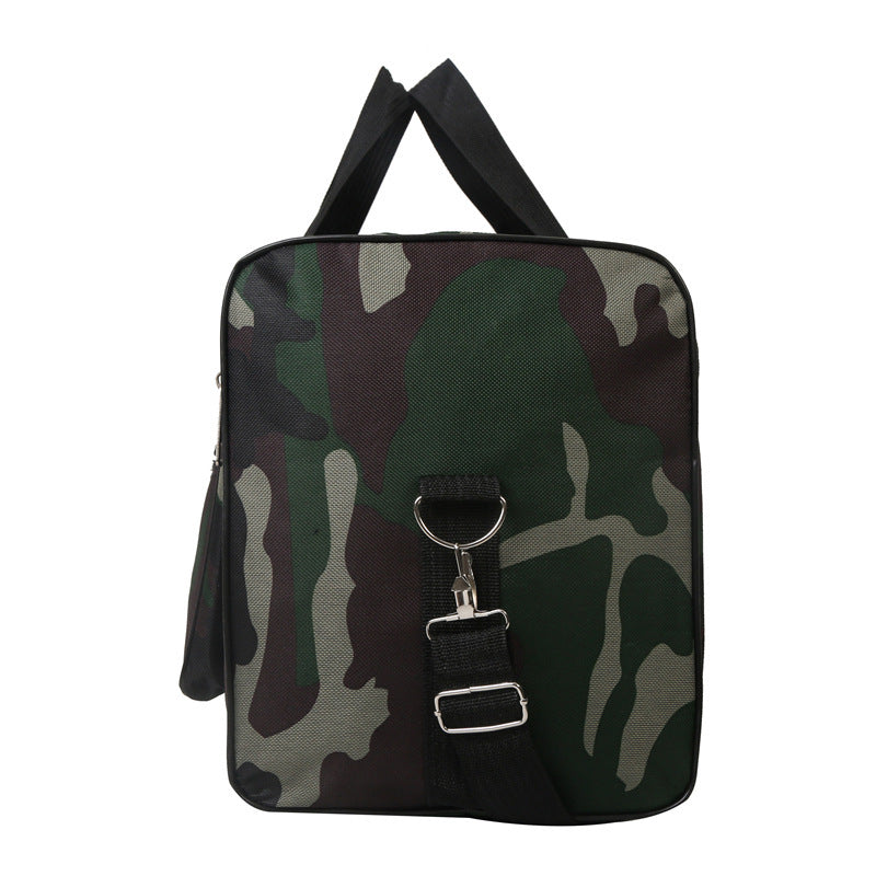 multifunctional large capacity camouflage luggage bag