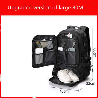 extra large travel bag mens outdoor mountaineering leisure super large capacity travel shoulders