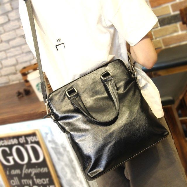 mens shoulder crossbody briefcase