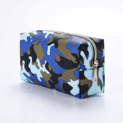 camouflage cosmetic bag simple portable large capacity multi function storage bag toilet bag