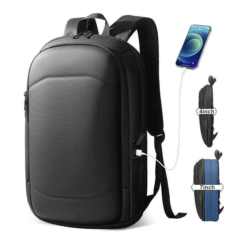 computer backpack belt usb charger port