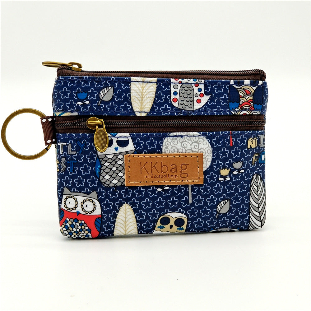 printed film cartoon change purse