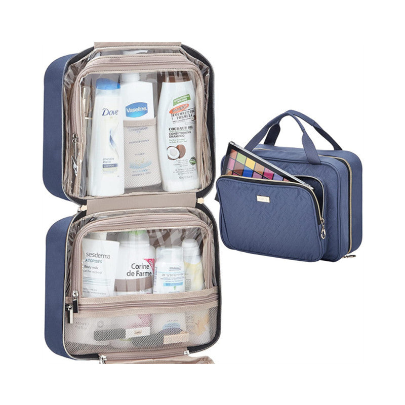 outdoor waterproof toiletries cosmetics multi functional large capacity portable cosmetic bag