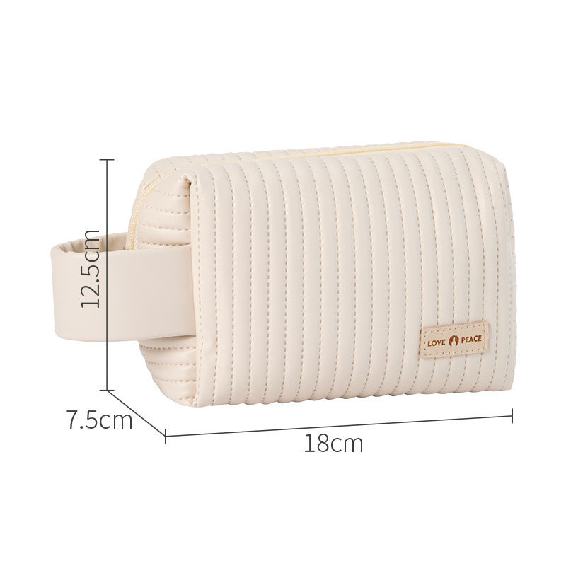 anti fouling portable large capacity makeup storage bag