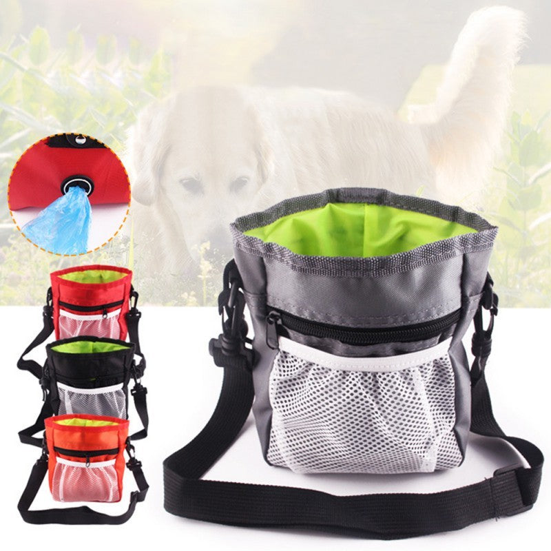 drawstring-pocket-design-dog-pouch-walking-food-treat-snack-bag