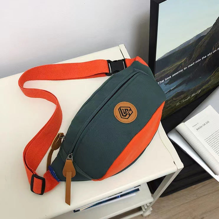 crossbody all matching one shoulder sports waist bag for women