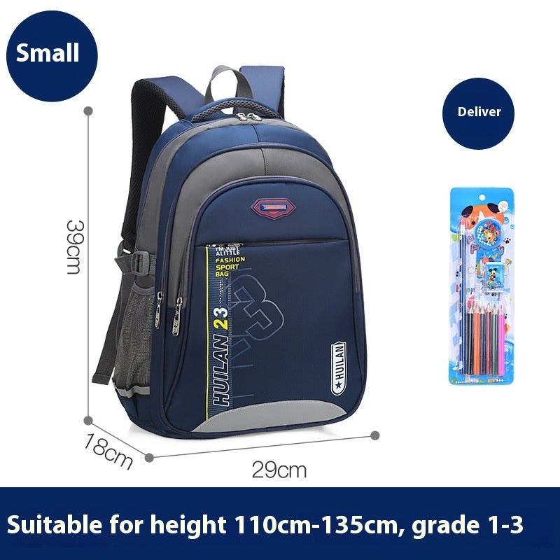 primary school student schoolbag male grade 1 3 6 schoolbag